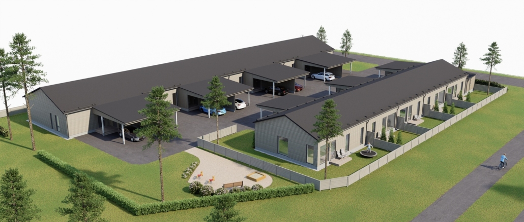 Rivitalo, 68m2, 3h+k+s, Kuusikankaantie 1 A 5 , 90620 Oulu, Vesalanmäki