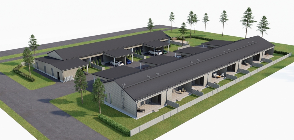 Rivitalo, 68m2, 3h+k+s, Kuusikankaantie 1 B 7 , 90620 Oulu, Vesalanmäki