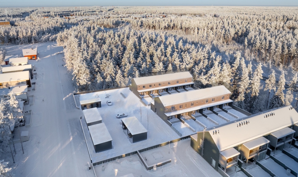 Rivitalo, 88m2, 5h+kt+s, Kirjurintie 6 A 1 , 90670 Oulu, Hiukkavaara